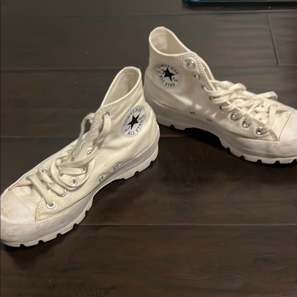 Converse White High-Top Women's Sneakers